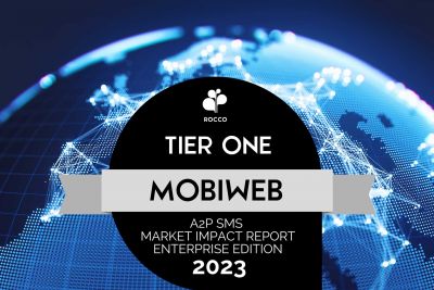MobiWeb Receives Tier-One Ranking for A2P SMS Messaging in ROCCO's Enterprise A2P SMS Market Impact Report 2023