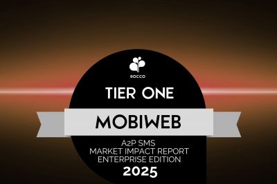 MobiWeb Secures Tier-One Status in ROCCO's Enterprise A2P SMS Market Impact Report 2025